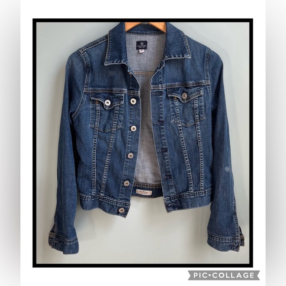 AG Adriano Goldschmied The Robyn Denim Jacket Size S - Picture 1 of 7